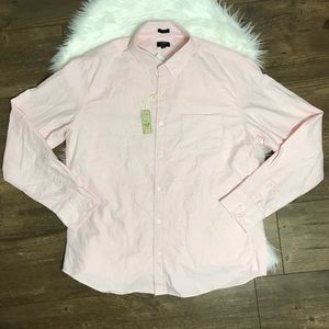 J. CREW Factory Mens Slim Oxford Button Down Shirt